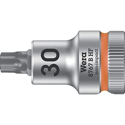 Imagen de WERA 05003066001 8767 B HF TORX 30 x 35 mm Vaso de punta Zyklop con función retención 3/8&quot;