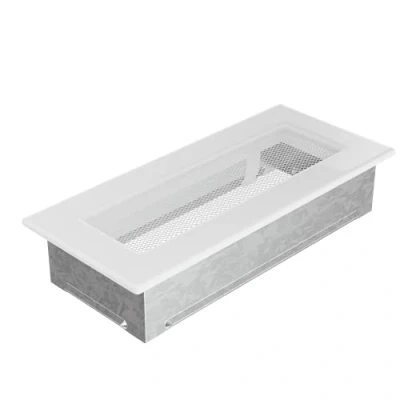 Imagen de Kratki Rejilla de ventilación 24B, Dimensiones 23,6 x 10,6 4,5 cm an., Superficie útil 117 cm2, Marco Montaje 21,7 8,6 Peso 600 g