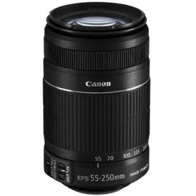 Imagen de Canon EF S 55 250 mm f/4 5.6 IS STM 8546B005 Objetivo para (distancia focal mm, apertura 32, zoom óptico 4.55x, estabilizador, diámetro: 58 mm), color negro