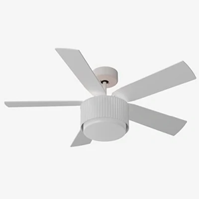 Imagen de Ventilador De Techo Con Aspas Reversibles 106cm Universalblue Morget 6042w Blanco