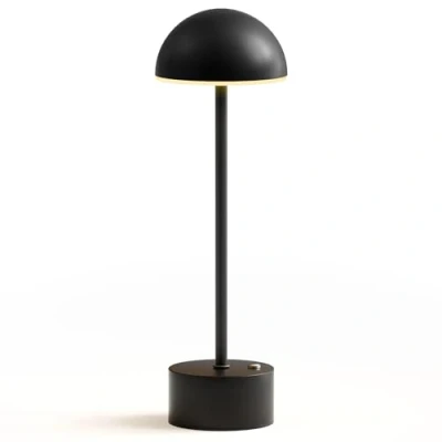 Imagen de tomons Lámpara de Escritorio Inalámbrica LED/Control táctil/Temperatura color ajustable 2700K a 5000K / mesa para jardín, comedor, dormitorio y estudio.