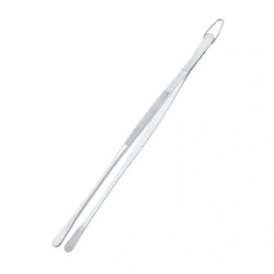 Imagen de UTILYTAIS Pinzas de Cocina Profesionales Acero Inoxidable Precisión Rectas para Carnes Pinza Barbacoa servir Comida y decoración plato.