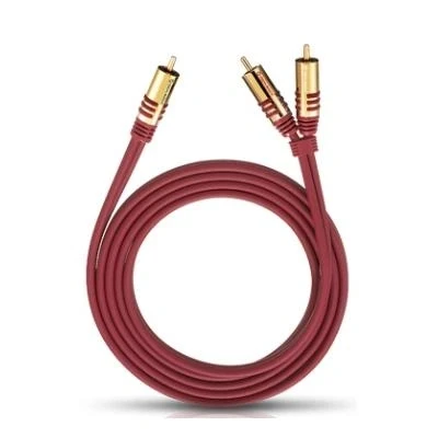 Imagen de Oehlbach NF Subwoofer Cable RCA (2,0 m), color rojo