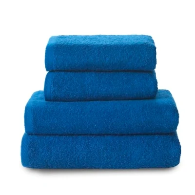 Imagen de Top Towel Plus Toallas de baño Grandes 2 Mano o Lavabo + Ducha Algodon 100% Azulina