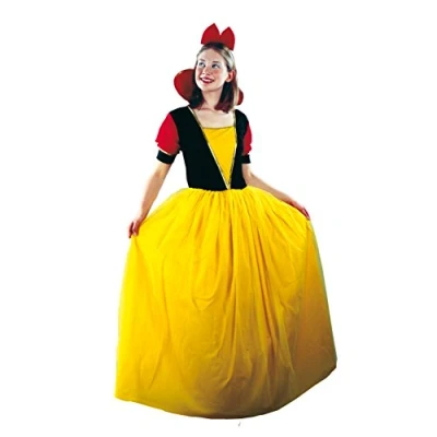 Imagen de Ciao Disfraz de Blancanieves, Mujer adulto (talla 40 42), liso, multicolor, (Fiori Paolo 62039)