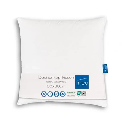 Imagen de Unbekannt Böhmerwald 109604 35 Almohada, algodón, Blanco, 80 x 10 cm