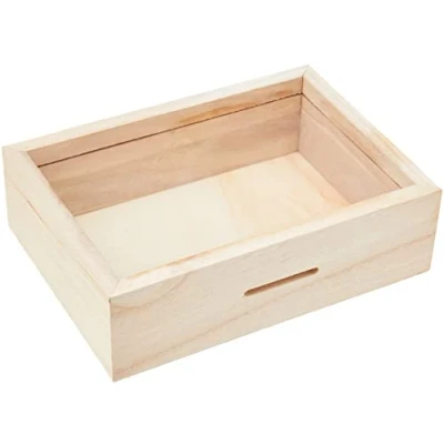 Imagen de Artemio Hucha de Viaje para decoración Madera, 17 x 12 5 cm, Color Beige