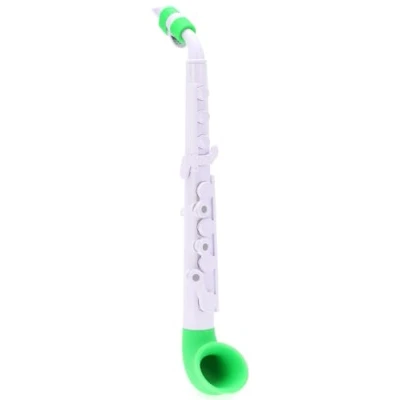 Imagen de Nuvo N520JWGN jSax 5.1 cm blanco y verde, 7.3 x 34.0 13.4