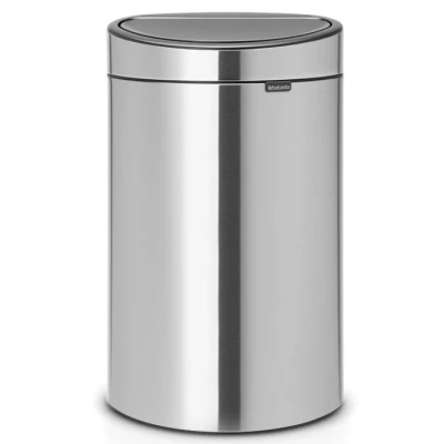Imagen de Brabantia Touch Bin Cubo de basura, 40 Litros, acero mate