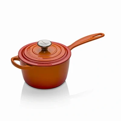 Imagen de Le Creuset Cazo de hierro fundido, Redondo, diámetro18 cm, 2.2 L, Volcanico, 21181180902430