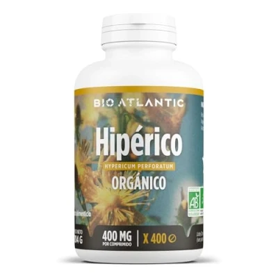 Imagen de Hipérico (Hierba de San Juan) Orgánico 400 mg comprimidos