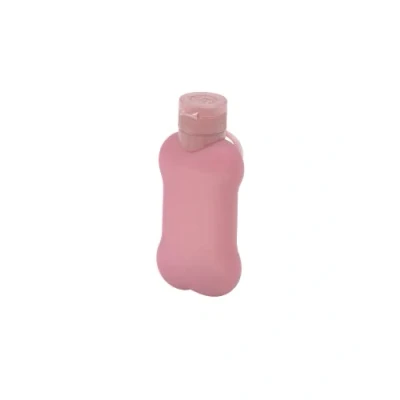 Imagen de United Pets Bon Ton Pì Botella portátil para Perros, de diseño, Rosa Claro, Talla única