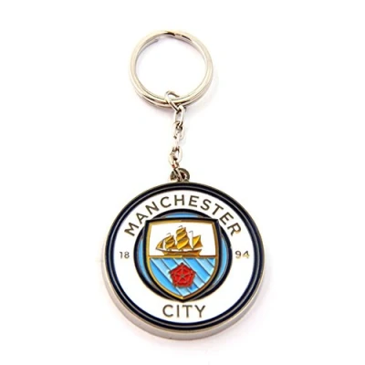 Imagen de Manchester City FC Llavero con escudo oficial, Color blanco., Talla única