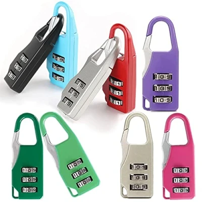 Imagen de 9PCS Candados de Combinación Código, Candado Colores, Cerradura Equipaje Combinación, Código Bloqueo Equipaje, para Maletas