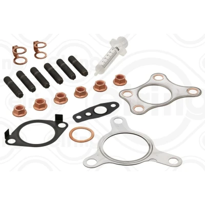 Imagen de ELRING 966.440 Juego de montaje, turbocompresor con juntas instrucciones tornillos NISSAN: Pathfinder 3