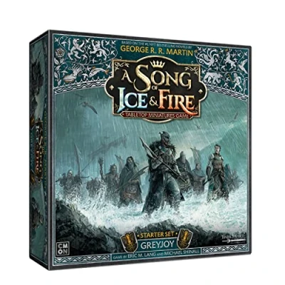 Imagen de CoolMiniOrNot Inc Juego de iniciación Greyjoy: una canción Hielo y Fuego miniaturas A Partir 14 años 2 Jugadores 45 60 Minutos Tiempo
