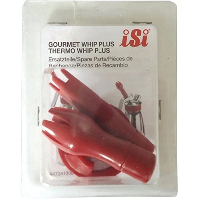 Imagen de ISI Juego de Piezas Repuesto con Junta Cabeza, Boquilla Estrella y Tulipanes para Gourmet Whip Plus Thermo