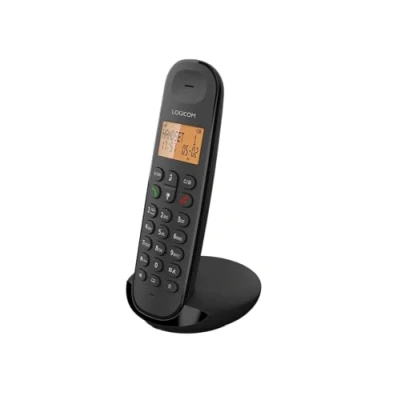 Imagen de Logicom ILOA 150 Teléfono Fijo inalámbrico sin contestador Solo Teléfonos analógicos y dect Negro