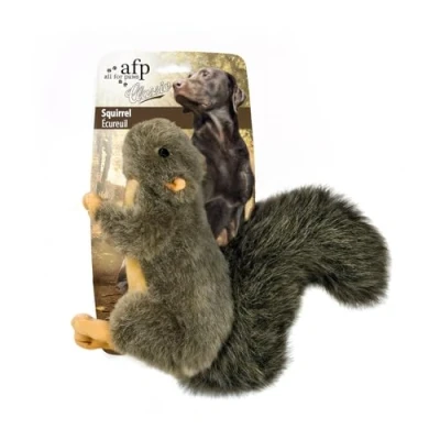 Imagen de ALL FOR PAWS Juguetes de Peluche para Perros con chirriador, tamaño pequeño (Ardilla)