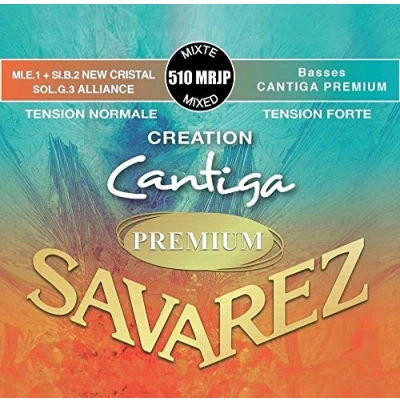 Imagen de Savarez 510Mrjp Cuerdas para Guitarra Clásica Creation Cantiga Premium Juego Tensión Mezcla Normal/Alta