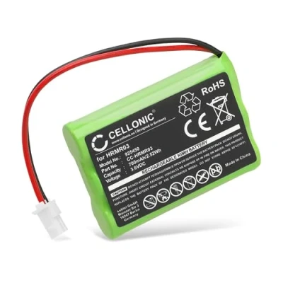 Imagen de subtel Batería de Repuesto HRMR03, GP80AAAHC3BMX para Baby Phone/Baby CAM Compatible con Motorola MBP36, MBP36S, MBP481, MBP482, MBP483, MBP33S Battery 700mAh