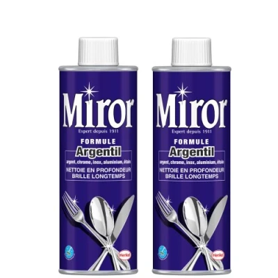 Imagen de Miror Argentil 129007D Limpiador para plata, cromo, acero inoxidable, níquel y estaño, 250 ml