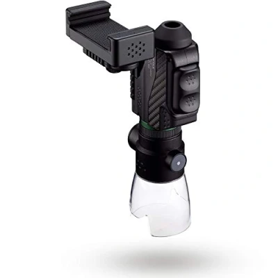 Imagen de Pentax 63621 monocular VM 6x21 WP Kit Completo Incluye un Adaptador para Smartphone y Soporte Macro Junto con de Aumento Brillante Claro 6X excelente Rendimiento óptico. Black