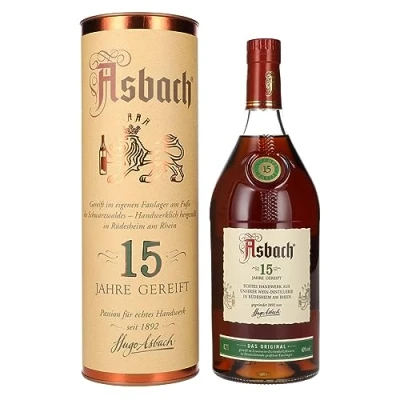 Imagen de Asbach Spezialbrand 15 Jahre gereift 40% Vol. 0,7l in Giftbox