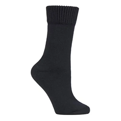 Imagen de IOMI Hombre y Mujer Diabeticos Calcetines Termicos para Circulacion (37 40 EU, Negro)