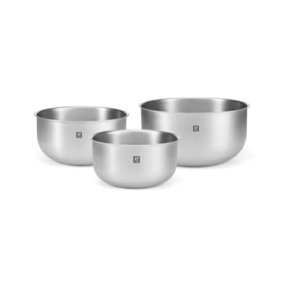 Imagen de Zwilling Prep Juego de 3 cuencos (acero inoxidable 18/10, 17, 21 y 25 cm)