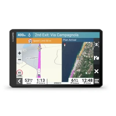 Imagen de Garmin Camper 1095, EU Navegador GPS para Caravana con Pantalla Brillante de 10&#039;&#039;, información tráfico en Tiempo Real, Voz y Asistencia al Conductor, Color Negro