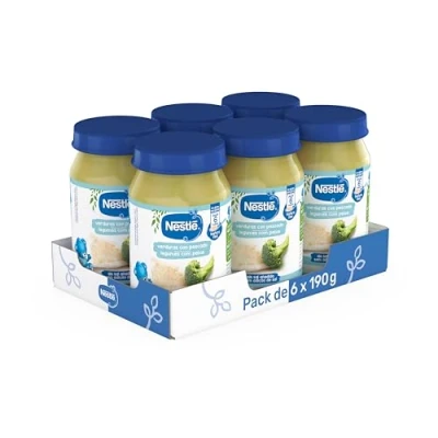 Imagen de NESTLE Verduras con Pescado​ 6x190g