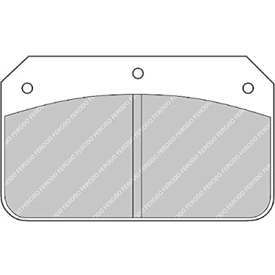 Imagen de FERODO RACING FRP502W Juego de pastillas freno
