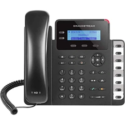 Imagen de Grandstream Networks GXP1628 Teléfono (Teléfono DECT, Altavoz, 500 entradas, Negro)
