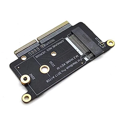 Imagen de Voila Reve M.2 NVMe Tarjeta adaptadora SSD para MacBook Pro A1708 (13 pulgadas, modelos no táctil) a finales de 2016 mediados 2017 Conector 22 + 34 puntos