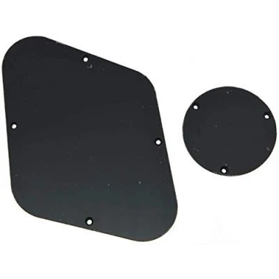 Imagen de Dopro LP Placa de control trasera para Epi Les Paul Solid Black 1 capa