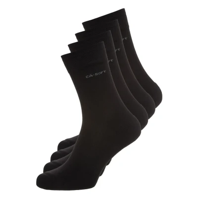 Imagen de camano Online WALK Socks Unisex 4 PACK Calcetines, Talla: 47 49, Black
