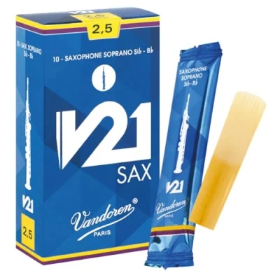 Imagen de Caña saxo soprano Vandoren V21 Calibre: 2 1/2
