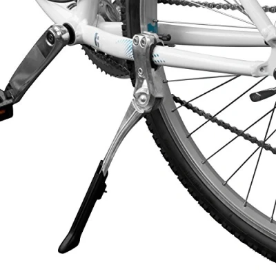 Imagen de BV Bicycle Black Alloy Adjustable Height Rear Kickstand, for Tube Mounting, Bike Sizes 24&quot; 28&quot;,
