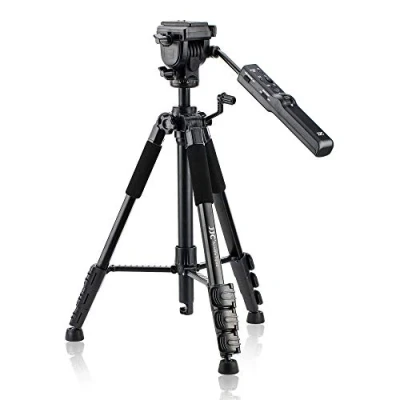 Imagen de Trípode Compacto de Control Remoto JJC VCT VPR1 para Sony Alpha A7R IV A7 III A7S II A9 A6000 A6600 A6500 A6400 A6300 A6100 RX100 VII RX10 HDR CX405 CX440 CX455 CX675 CX900 FDA AX53 AX33 AX100 AX700