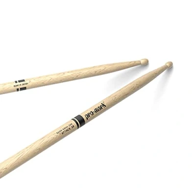 Imagen de Pro Mark PW2BW Japanese Shira Kashi White Oak 2B Wood Tip Drumsticks