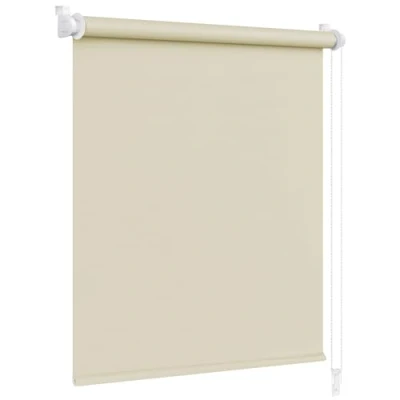 Imagen de Victoria M. Klemmfix Estor Opaco Enrollable para Puertas y Ventanas, Fijación sin Taladrar, 110 x 150 cm, Beige