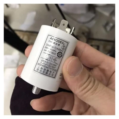 Imagen de HWEIH Condensador supresor antiinterferencias for repuesto de lavadora, filtro tambor F4338 2/0024000247