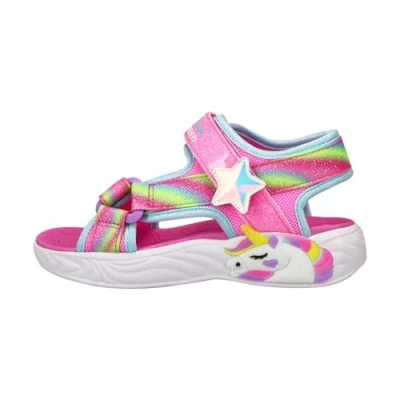 Imagen de Skechers Unicorn Dreams Sandal, Sandalias Planas, Pink, 26 EU