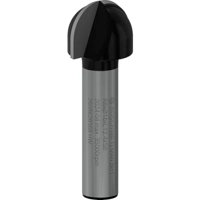 Imagen de Bosch Professional 2 608 628 369 Fresas para medias cañas 8 mm, R1 D 16 L 13 G 45 mm (pack de 1)