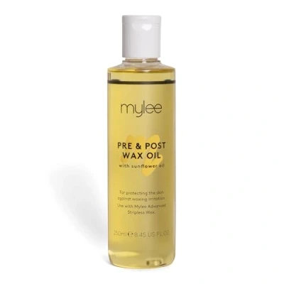 Imagen de Aceite 2 en 1 Mylee para depilación 250 ml, antes o después del afeitado, con cera aceites esenciales naturales, fácil de aplicar, vegano y libre crueldad