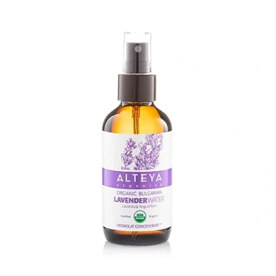 Imagen de Alteya orgánico Lavanda Agua Spray 120 ml 100% USDA certificado Auténtico Natural Flor Vapor destilado y vendido directamente por el Lavender Grower Organics
