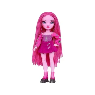 Imagen de Rainbow High Shadow Serie 3 Pinkie Muñeca de Moda Rosa Conjunto y más 10 Coloridos Accesorios Juego Ideal para niños 4 a 12 años coleccionistas