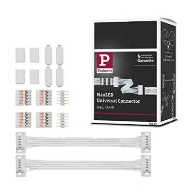 Imagen de Paulmann 709.19 accesorios De iluminación Conector para Accesorio (Conector iluminación, Blanco, plástico, IP20, III, 144 W)