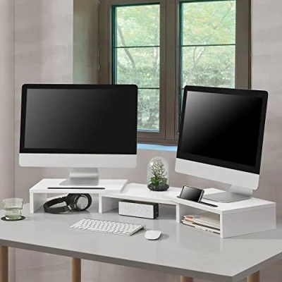 Imagen de Soporte para monitor/portátil vilppula ajustable en altura 79x27